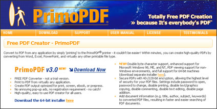PrimoPDF'in kurulması