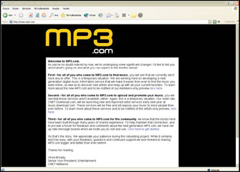 İnternet ve MP3 Dosyaları