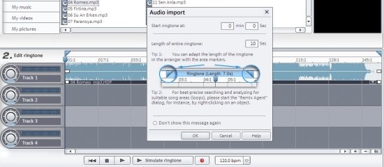 Melodinizin Süre Aralığını Belirleyin