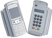 Kredi kartı okuyan cep telefonu