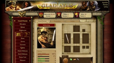 Gladiatus'ta Kendi Gladyatörünüzü Yaratın
