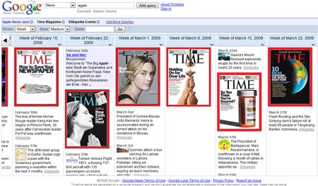 Google Timeline: Bir yenilik daha...