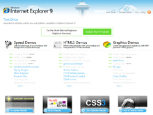 Internet Explorer 9 Platform Preview 4