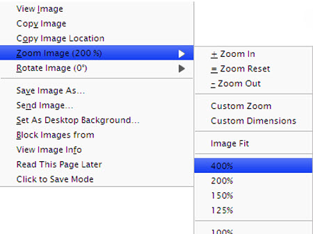 Image Zoom ve PixelZoomer
