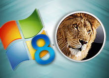 Windows 8, Windows 7 ve OS X Lion: sonuç