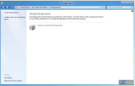 Windows 8'deki "Storage Spaces"!