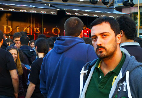 Taksim'de Diablo 3 çılgınlığı...