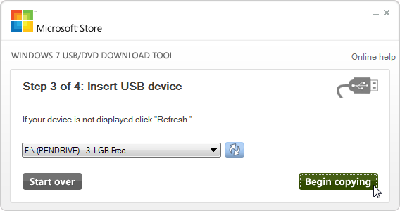 Windows 7 USB/DVD Download Tool'u indirin