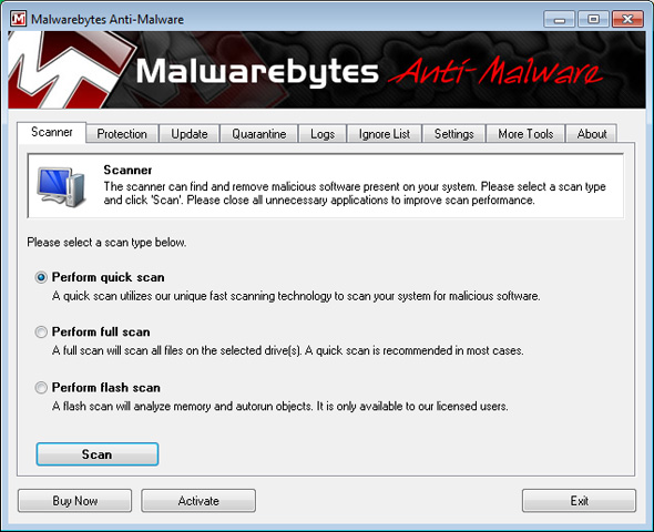 Malwarebytes Anti-Malware Free...