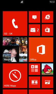 Lumia 720'nin arayüzü - I