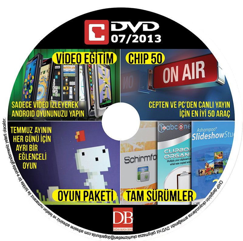 DVD Temmuz 2013