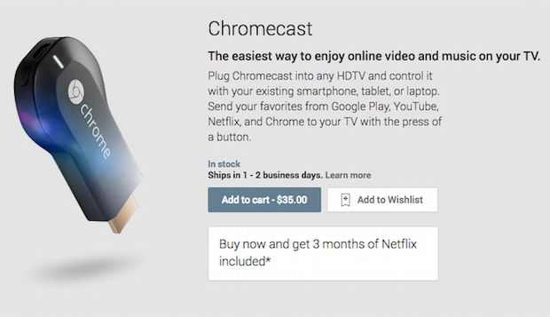 Google'dan yepyeni bir cihaz: Chromecast!