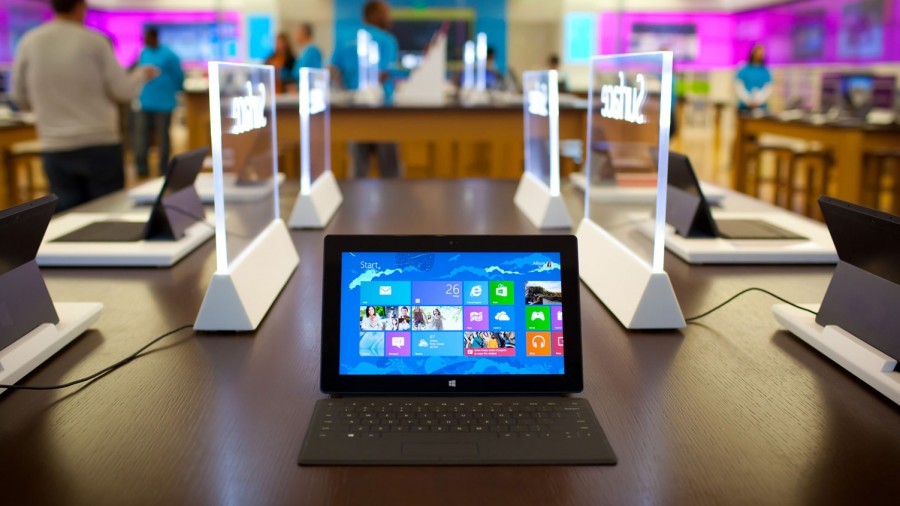 Microsoft Surface Mini ve Amazon Kindle Fire HDX 2