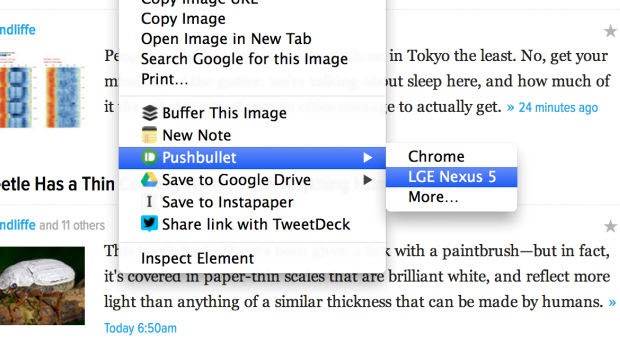 Tarayıcıdaki resimler ve bağlantılar ve fazlası!