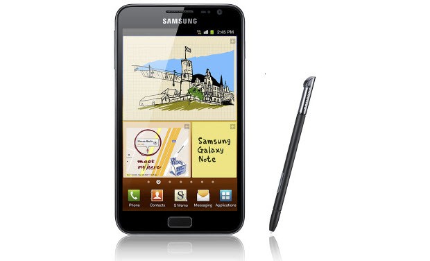 Samsung Galaxy Note, HTC Titan ve LG Optimus VU
