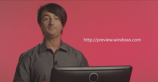 Ve Microsoft'tan Windows 10 için ilk video!