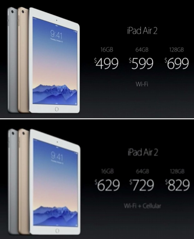 iPad Air 2 tanıtıldı!