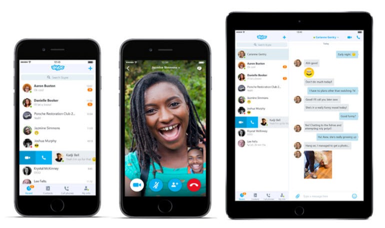Microsoft'tan Android ve iOS için Skype 6.0