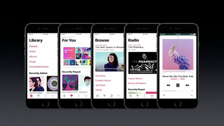 Apple Music'teki yenilikler ve fazlası