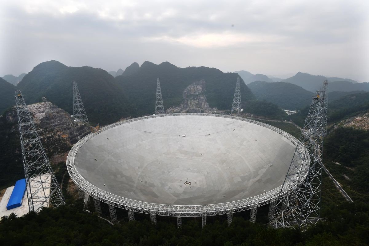 Çin, dev radyo teleskobu çalıştırmaya başladı!