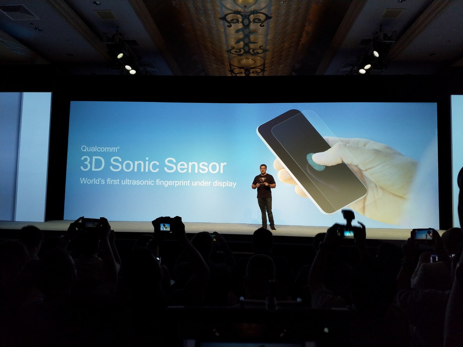 Ekran altı ultrasonic 3D sensör gerçek oluyor!