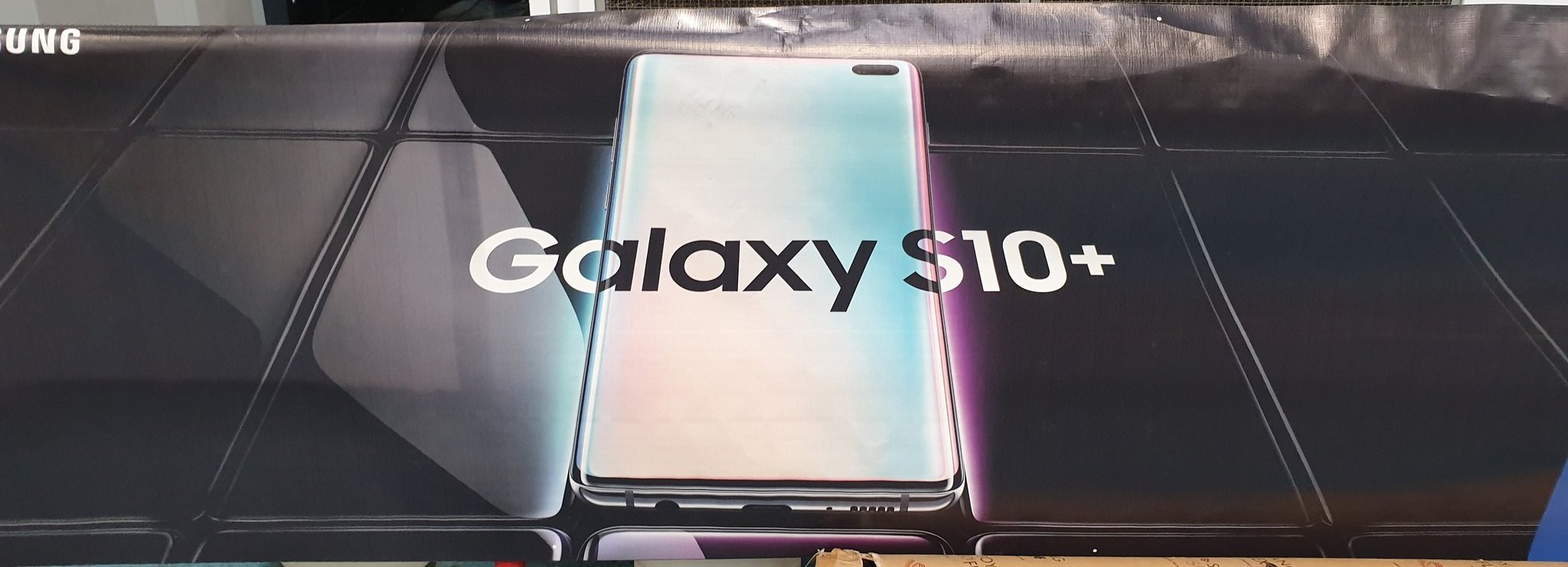 Galaxy S10 Plus, Tanıtım Afişinde Göründü
