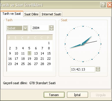 Tarih ve Saat Ayarlarını Yapalım