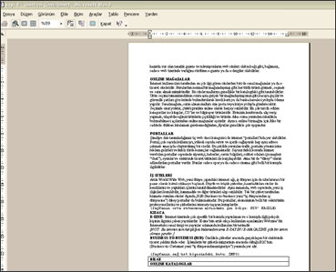 Önizleme'yi Kullanmak