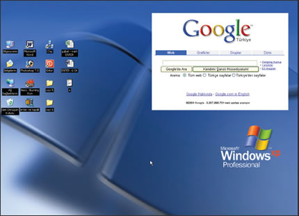 XP'de Aktif Masaüstü
