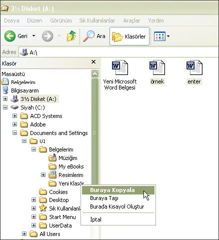İşleme Devam Edelim