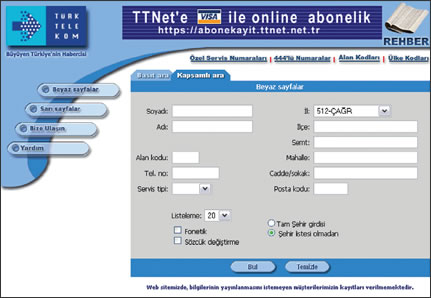 Basit ve Gelişmiş Aramalar