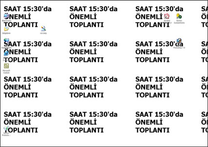 Birkaç Düzenleme Yapın
