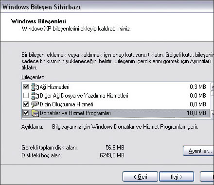 Windows'un Temel Bileşenleri