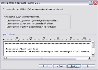 Listeyi Excel'e Aktarmak