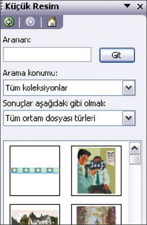 Sunuma Resim, Tablo, Film ve Ses Eklemek