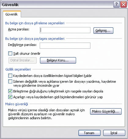 Gönderilen Belgenin Değiştirilmesi Nasıl Önlenir?