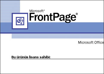 Bilgi: FrontPage 2003