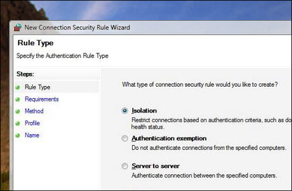 Güvenlik kuralları tanımlama