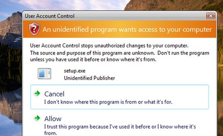 Efsane 3: Vista, XP'nin SP2'sinden güvenli değil