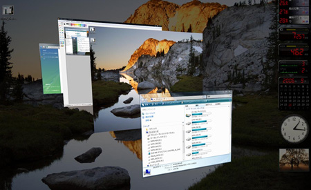 Efsane 4: Vista dediğin arayüzü değiştirilmiş XP