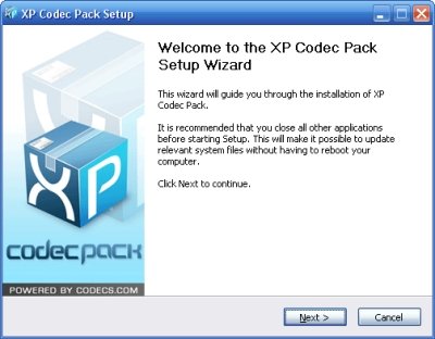 XP Codec Pack ile Videolar Tıkırında