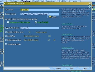 Yayın ve Web Klasörlerini Belirleyin