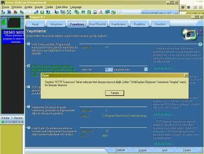 Yayın İçin Bir Web Sayfası Gerekiyor