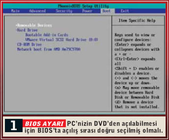 Yeni PC'ye Vista kurulumu: 1 saatte Vista hazır