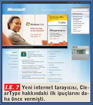 WindowsXP ve ClearType teknolojisi ile ilk tanışma