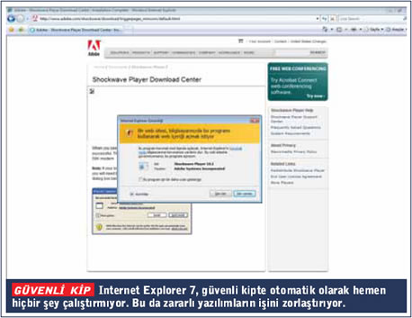 Batmayan sörf tahtası: Daha güvenli Explorer