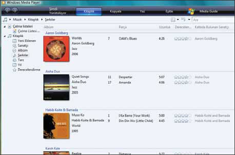 Windows Media Player ve Oyunlar