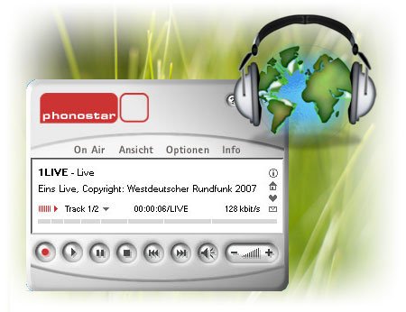 phonostar-Player: Radyo kaydedici