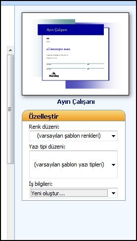 Temanızı Özelleştirin