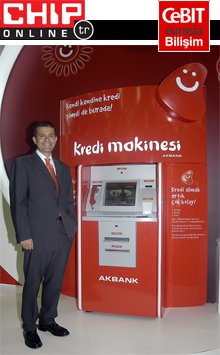 Akbank'tan Kredi Makinesi